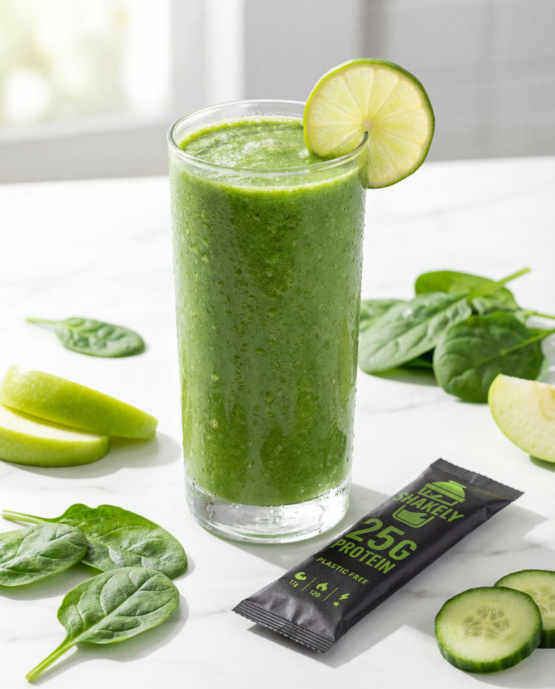 De Groene Vetverbrander: Skinny Spinach & Lime Shake