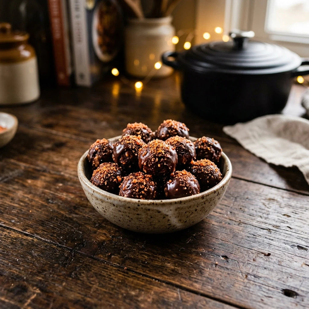 De Cola Kick: Chocolade Energy Bites