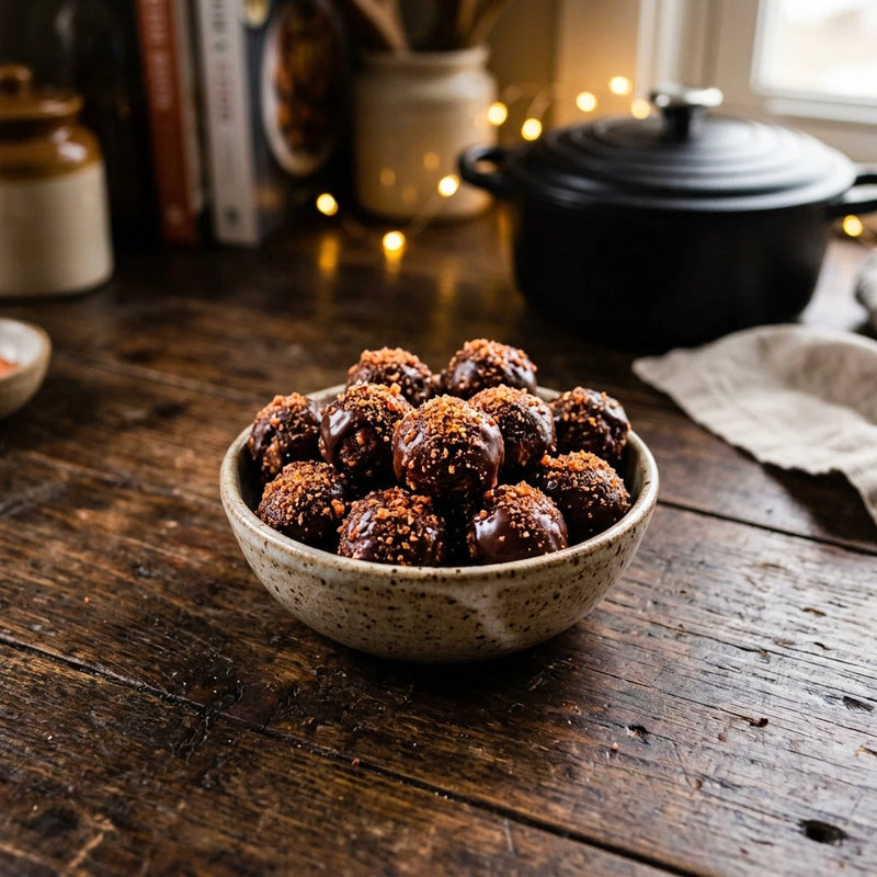 De Cola Kick: Chocolade Energy Bites