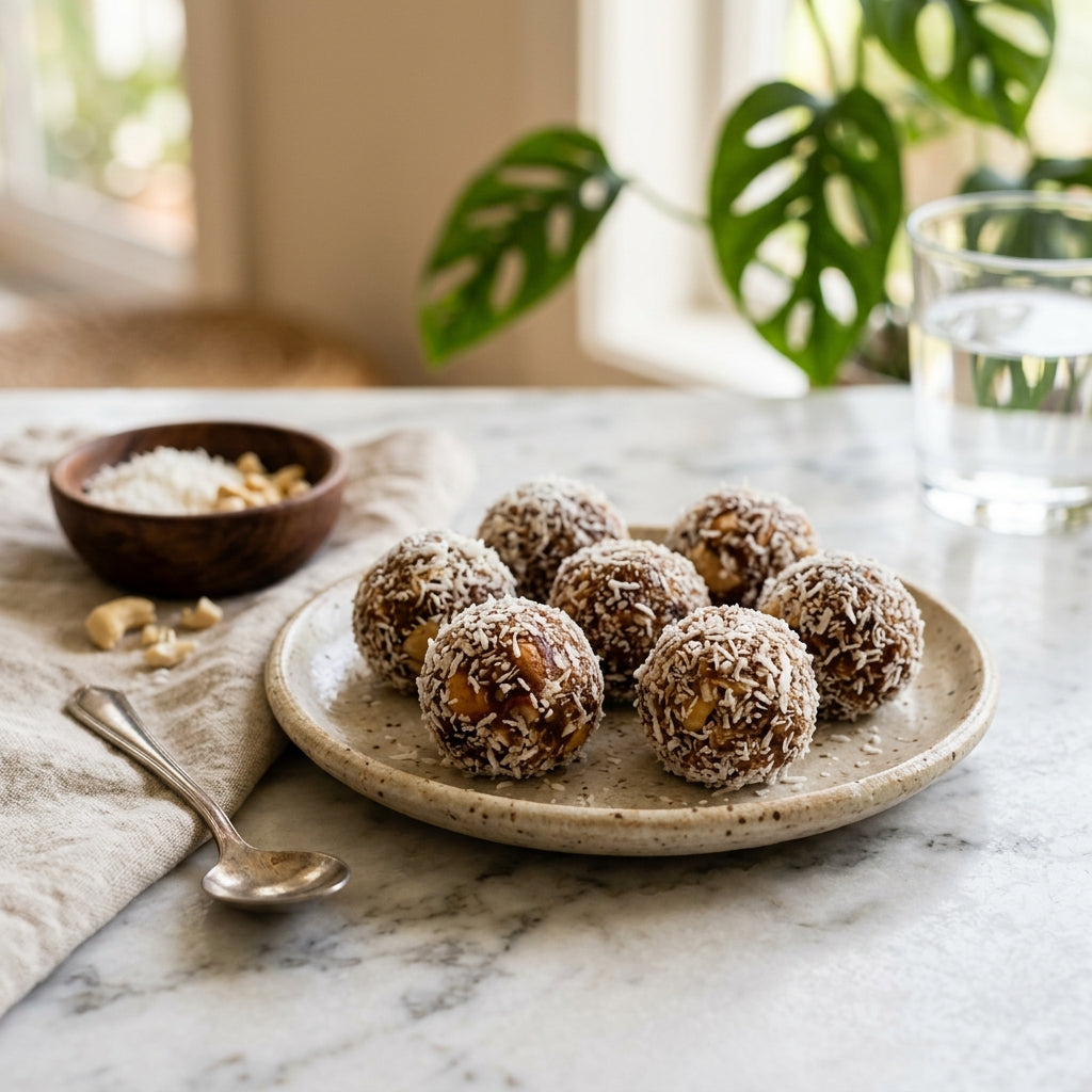 De Pre-Game Bites: Tropic Storm Energy Balls