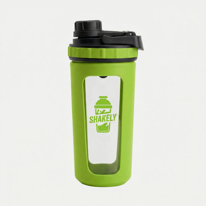 Shakely Premium glazen Shaker - Lime (800ml).