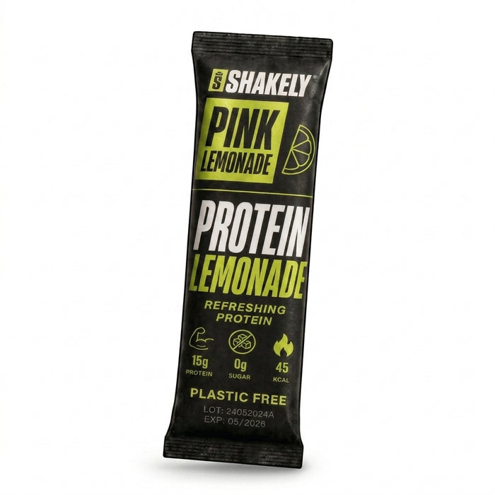 Shakely Protein Lemonade Pink Lemonade Blast stickpack - detail