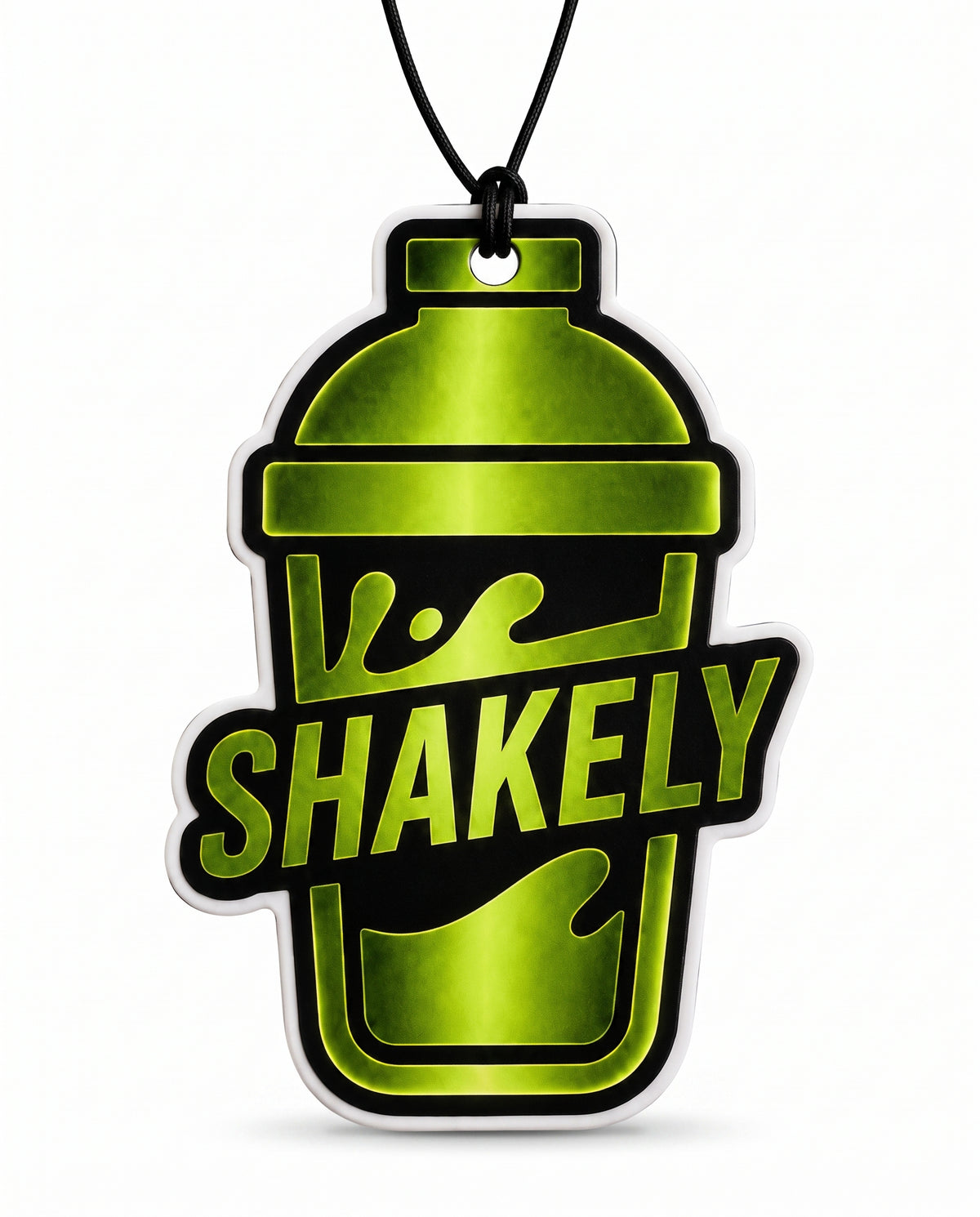 Shakely Autogeurtje | Auto Luchtverfrisser | Limoengeur | 30 Dagen Fris