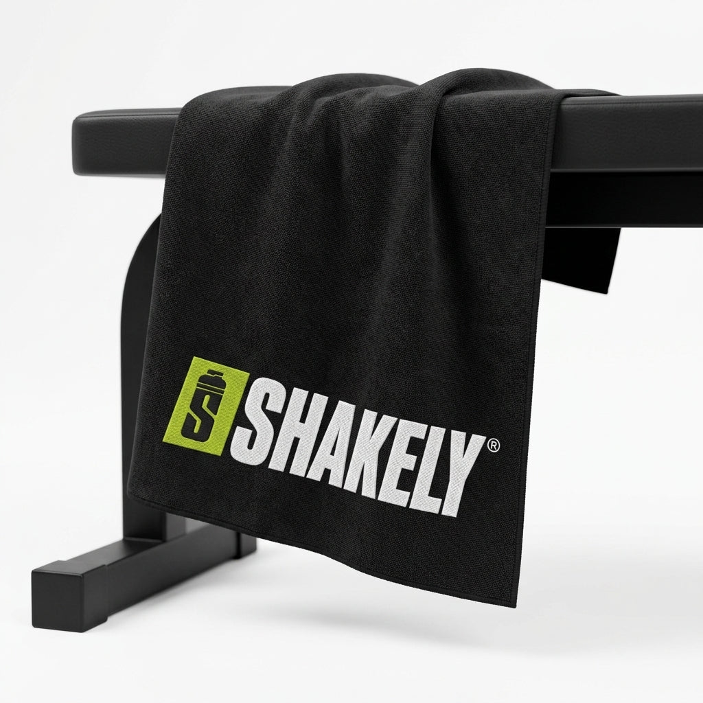 Shakely Sport Handdoek - Zwart