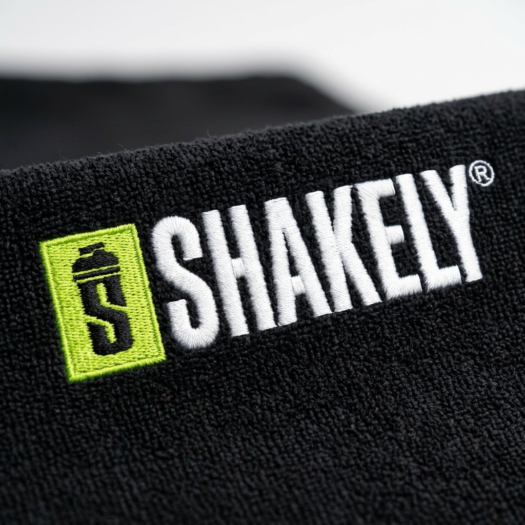 Shakely Sport Handdoek - Zwart