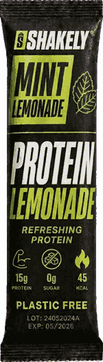 Mint Lemonade Fizz protein lemonade stickpack